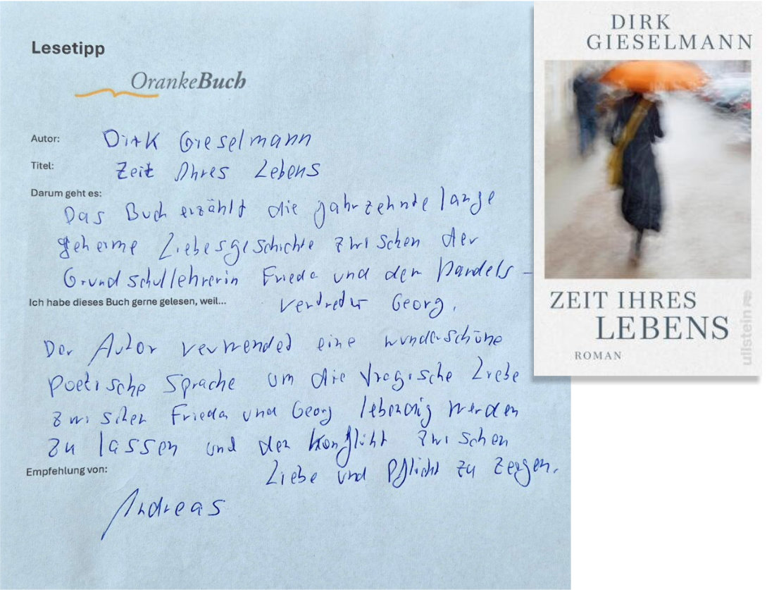 Lesetipp: Zeit ihres Lebens